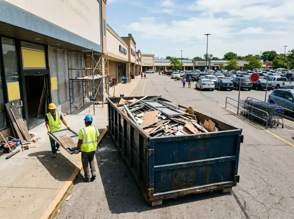 retail-store-renovation-debris-003 — frequently asked questions, Roll-off Dumpster Rentals in Stallion Springs, CA